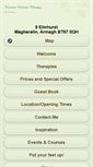 Mobile Screenshot of nirvanaholistictherapy.co.uk